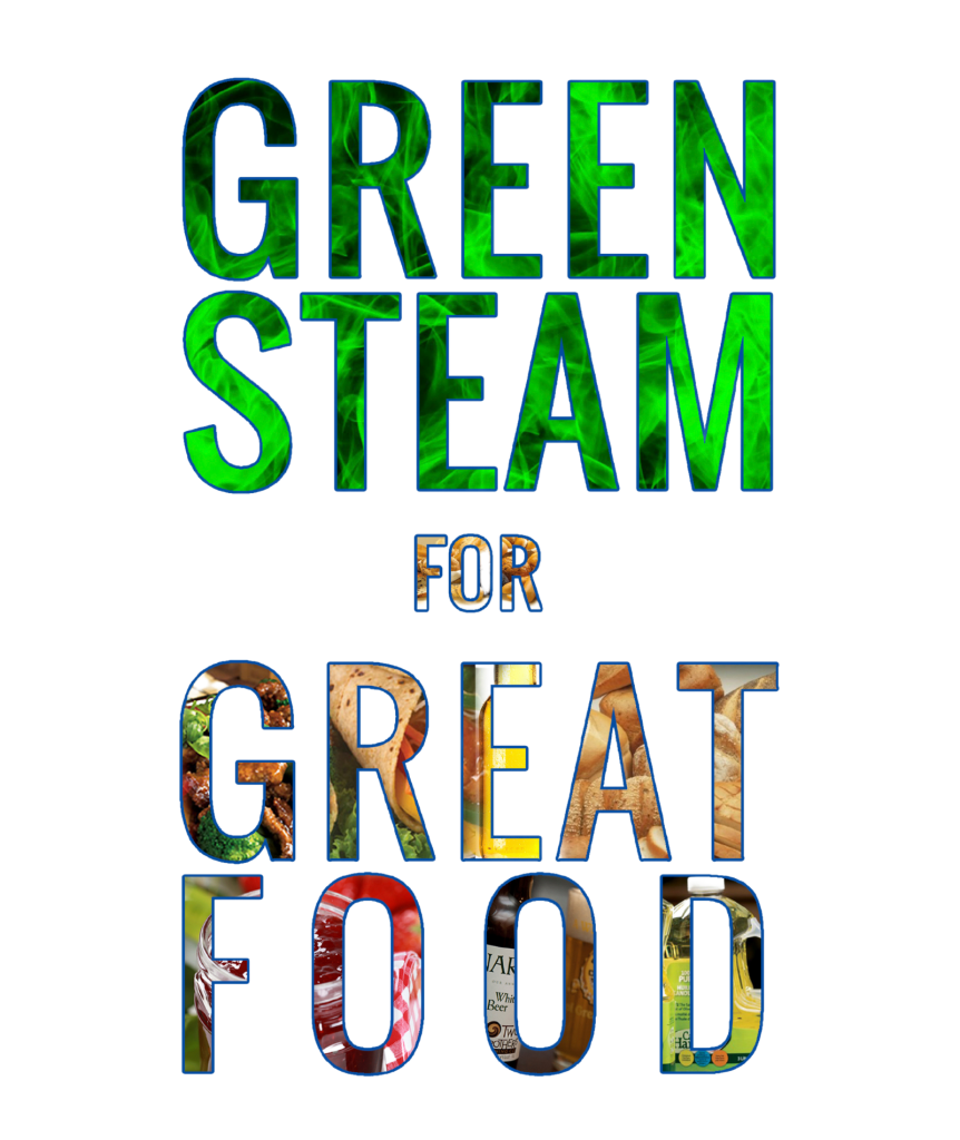 Great Food for Great Steam Graphic - steam boiler for food & beverage production
