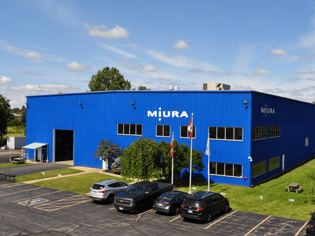 Miura Brantford Facility - Canadian made boilers