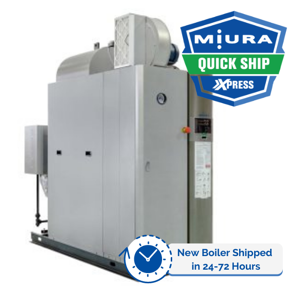 Miura Quick Ship Xpress. New Boiler in 24-72 Hours fast shipped boiler