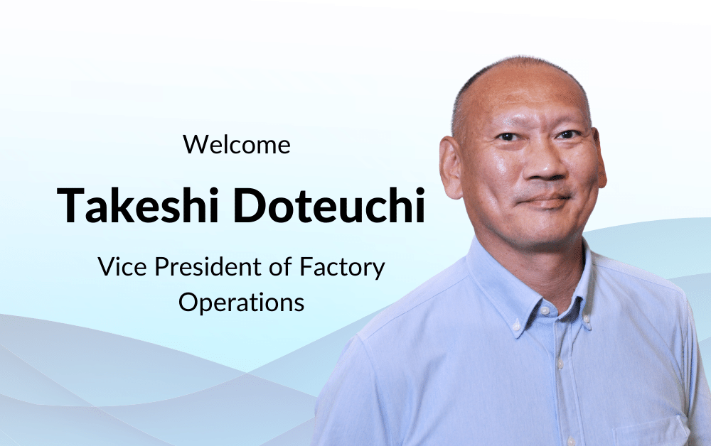 Welcome Mr. Takeshi Doteuchi Feat Image