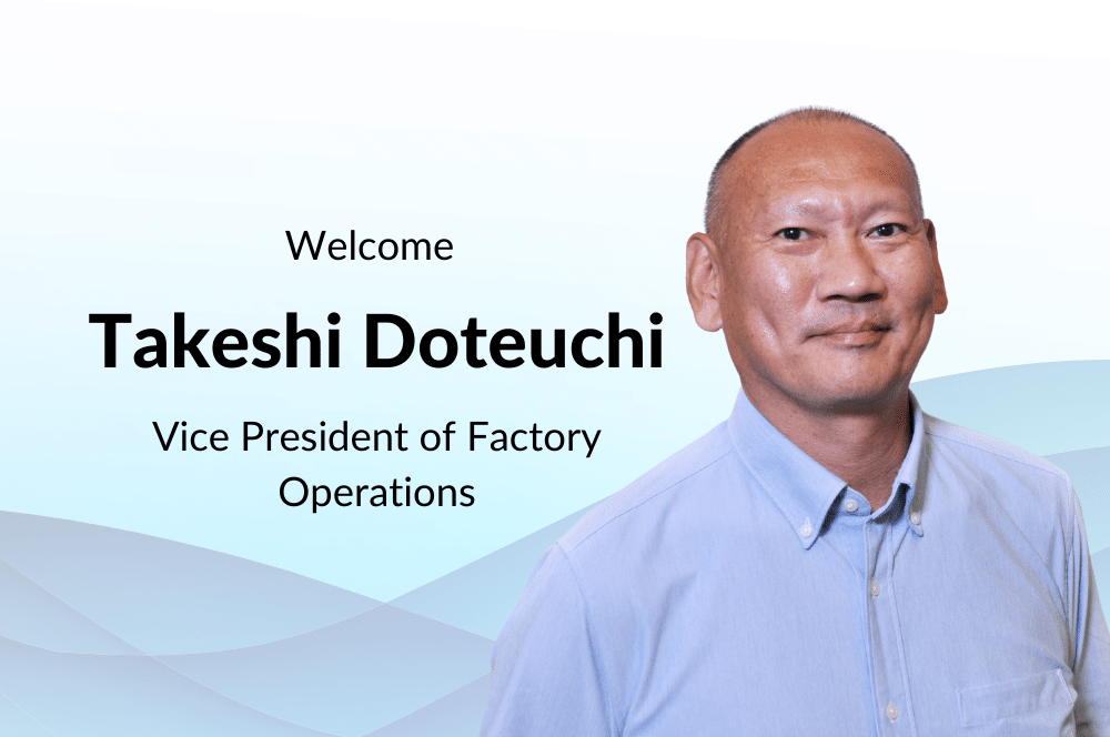 Welcome Mr. Takeshi Doteuchi Feat Image