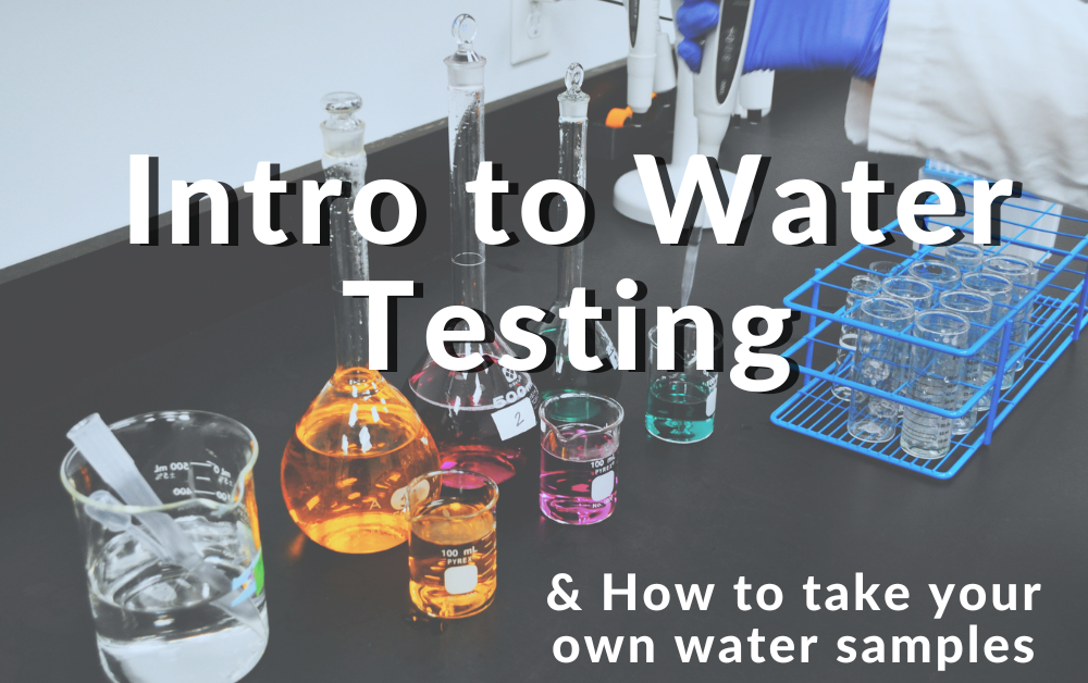 How to take samples for water testing - Intro to Water Testing